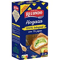 Recondo hogaza de pan tostado integral 240 g