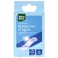 HiperDino tiras resistentes al agua 10 ud