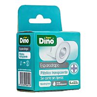 HiperDino esparadrapo trasnparente 5 x 2,5 ud