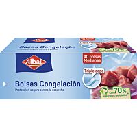 Albal bolsa congelación 40 ud