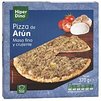 HiperDino pizza de atún masa fina 370 g