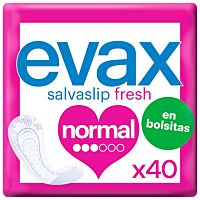 Evax salvaslip normal plegado 40 ud