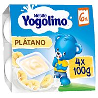 Nestlé Yogolino de plátano 4 x 100 g