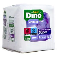 HiperDino compresas ultra alas super 12 ud