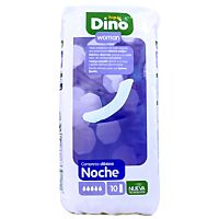 HiperDino compresas clasicas noche 10 ud