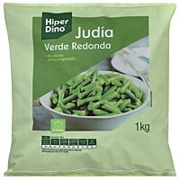 HiperDino judías verdes redondas 1 kg