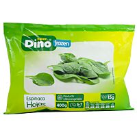 HiperDino espinaca en hojas 400 g