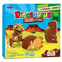 Dinosaurus galletas chocoleche 255 g