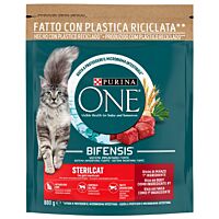 Purina One pienso gato estelizados sabor ternera 800 g