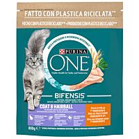 Purina One gato bola de pelo pollo 800 g