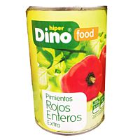 HiperDino pimientos rojos enteros 250 g