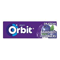 Orbit chicles sabor arándanos 10 ud