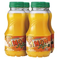 Simon Life bebida zumo de naranja 4 x 200 ml