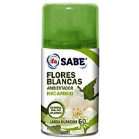 Ifa Sabe ambientador spray aroma flores blancas recambio 33 cl