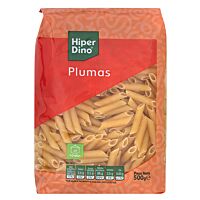 HiperDino macarrones plumas 500 g