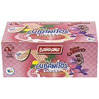 Bandama Cubanitos barquillos rellenos de coco 224 g