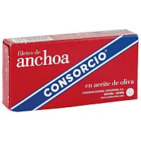 Consorcio anchoa en filetes aceite de oliva 23 g