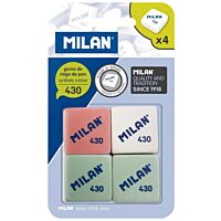 Milan gomas de borrar 430 miga 4 ud