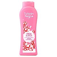 Tulipán Negro gel fresa y nata 600+120 ml