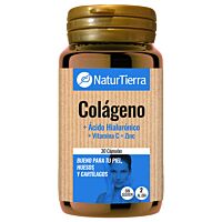 Naturtierra colageno y acido hialurónico 30 dosis