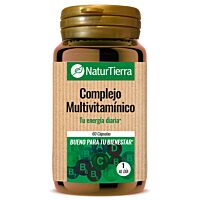 Naturtierra complejo multivitaminico 60 dosis