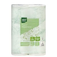 HiperDino papel higiénico 2 capas 6 ud