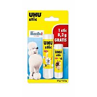 Uhu pack pegamento barra 21 gr + barra 8 gr
