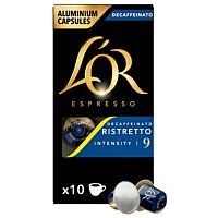 L´OR café descafeinado ristretto 10 cápsulas