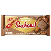 Suchard turrón con almendras 230 g
