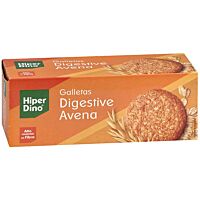 HiperDino galletas digestive de avena 425 g