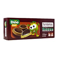 HiperDino galletas rellenas de chocolate y crema 5 x 39 g