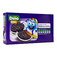 HiperDino galletas de chocolate rellenas de crema 220 g
