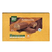 HiperDino ambrosias chocolate 14 ud
