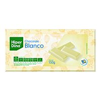 HiperDino tableta de chocolate blanco 150 g