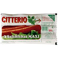 Citterio salchichas maxi 225 g