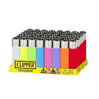 Clipper mechero color translucido