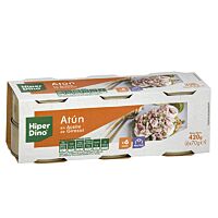 HiperDino atún en aceite de girasol 6 x 70 g