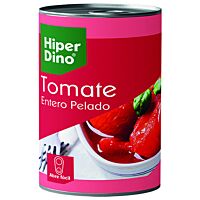 HiperDino tomate natural entero 390 g