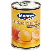 Montey melocotón en almíbar ligero 250 g