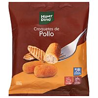 HiperDino croquetas de pollo 500 g