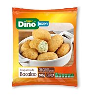 HiperDino croquetas de bacalao 500 g