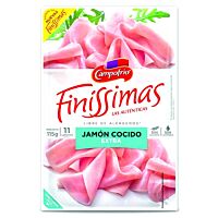 Campofrío finissimas jamón cocido lonchas 115 g