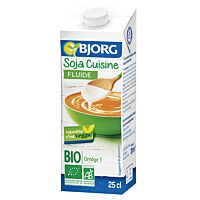 Bjorg crema de soja para cocinar 250 ml