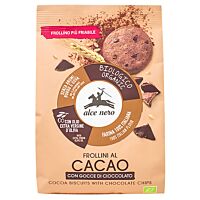 Alce Nero galleta de cacao gotas de chocolate 300 g