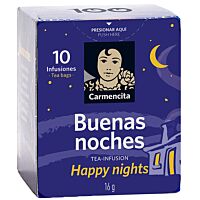 Carmencita infusión buenas noches 10 ud