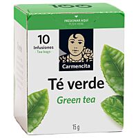 Carmencita té verde 10 ud