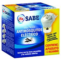 Ifa Sabe insecticida eléctrico mosquitos aparato + recambio