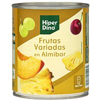 HiperDino cocktail de frutas en almíbar 840 g