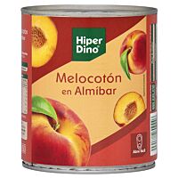 HiperDino melocotón en almíbar 480 g