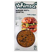 Ahimsa hamburguesa tofu y algas eco 150 g